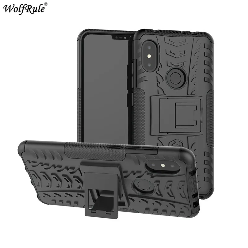 

Xiaomi Redmi Note 6 Pro Case Note 5 Pro 5A 4A Armor Holder Phone Case For Xiaomi Redmi Note 6 Pro Cover Mi A2 Pocophone F1