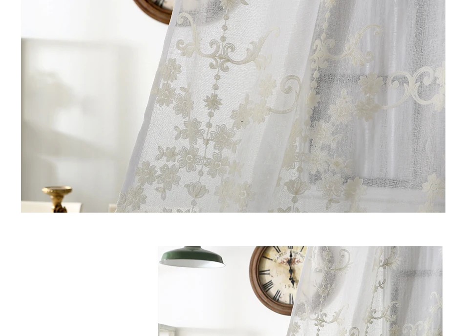Европейский стиль, тюль, занавеска, украшение для дома, Современная Минималистичная занавеска для окон спальни, эркер
