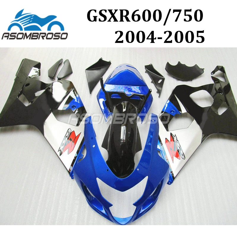 Fairing Kits Yellow Black For SUZUKI GSXR 600 K4 GSXR600 04 05 GSXR 750 K4 2004
