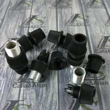 30 шт./лот пластик захваты для крепления кабеля товара Провод ручки с M10 15 мм с резьбой трубы проволочный замок черный освещение из пластика захваты для крепления кабеля