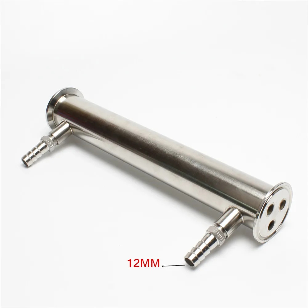 1 5 &quot(OD50.5) Нержавеющая сталь 304 конденсатор дистиллятора 261 мм|steel stainless|condenser distiller