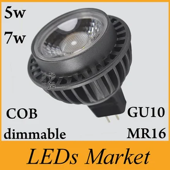 

Lampada LED Bulb E27/GU10/GU5.3 Bulbs Light 5w 7w Dimmable Led lamp MR16 12V Warm Cool White AC85-265V COB LED Spotlight