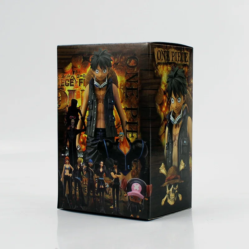 9 шт./лот цельная фигурка игрушки Luffy Nami Robin Chopper Zoro Sanji Brook Usopp Franky Золотая Модель