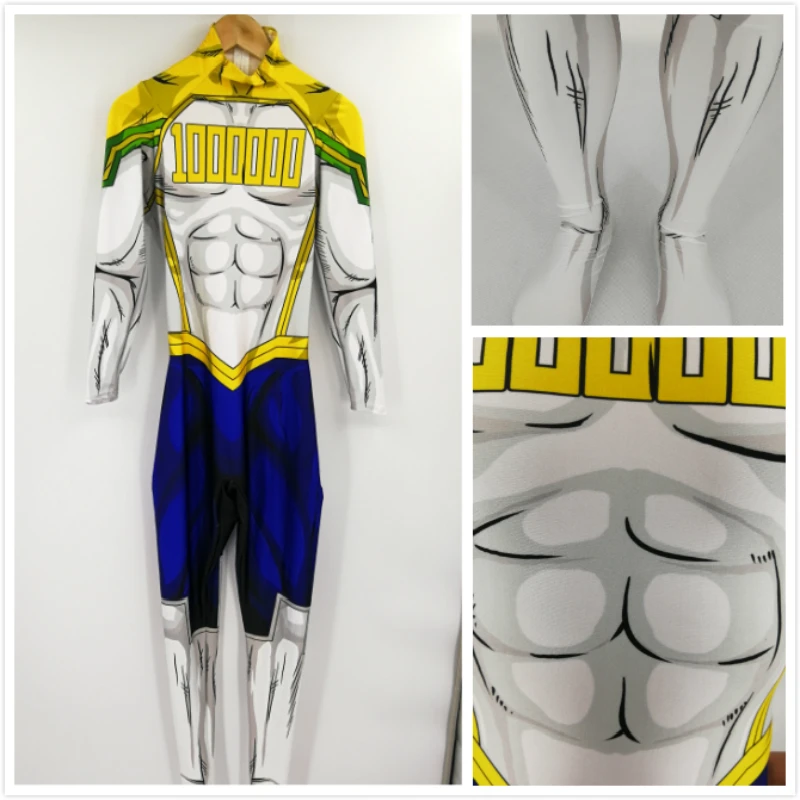 Boku без Hero Academia Lemillion Mirio Togata косплэй костюм 3D принт bnha все может мой герой Academia мужской для мужчин обувь для мальчиков костюм из лайкры