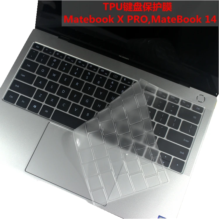 Keyboard Cover TPU Laptop Protector Skin For HuaWei Matebook X D E X Pro Magickbook 13 14 series 12 13 15 13.3 13.9 15.6 inch