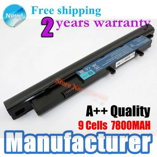 Аккумулятор для Acer AS09D70 Aspire 3810T 4810T 5810T AS09D31 934T4070H AS09D41 8720 AS3410 S22X 7800mah 9 ячеек|battery for