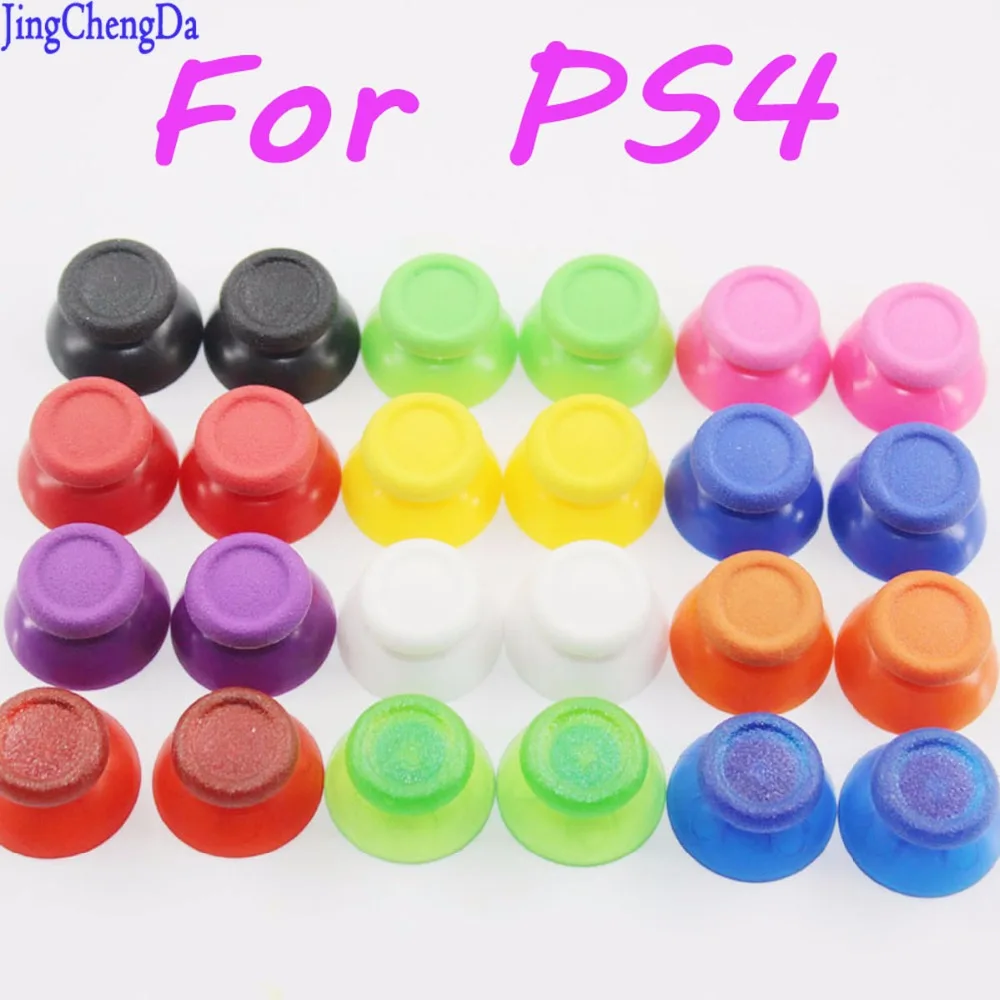 

Jing Cheng Da 1Pc Controller Analog Grips Thumbstick Cover Case For PS4 Thumb Stick cap For PS4 Accessories Replacement