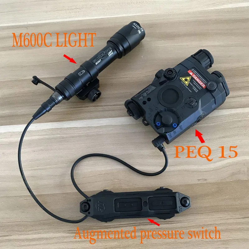 Element-M600C-SCOUTLIGHT-LED-Light-LA-PEQ15-and-Augmented-pressure-switch-Block-accessory-kit-EX072-EX276