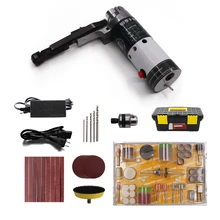 Угловая шлифовальная лента шлифовальный станок сверло точилка маленький шлифовальный станок Дрель шлифовальный ручной шлифовальный ремень инструмент шлифовальные головки