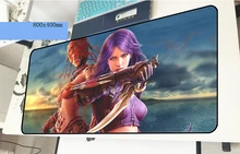 Геймерский коврик для мыши guild wars, аниме 800x400x2 мм, игровой коврик для мыши, Новое поступление, аксессуары для ноутбука, компьютера, ноутбука, padmouse, эргономичный коврик