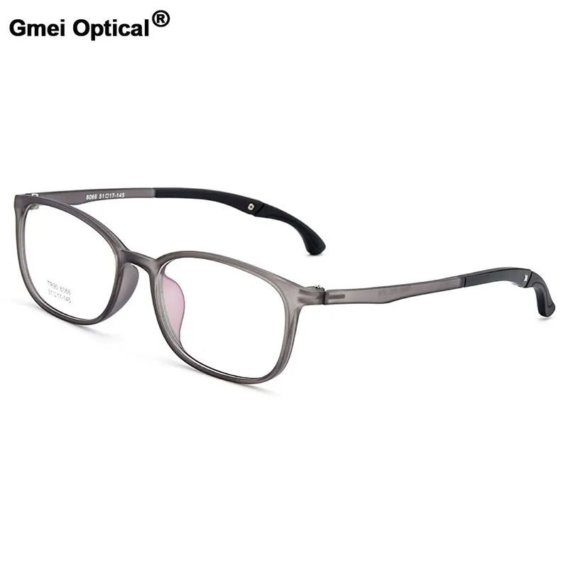 

Gmei Optical Urltra-Light TR90 Full Rim Eyewear Optical Eyeglasses Frame With Hangers Plastic Myopia Presbyopia Spectacles M6066