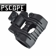 " Полимер 5 позиций держатель тактического фонаря держатель подходит 20 мм рельсы