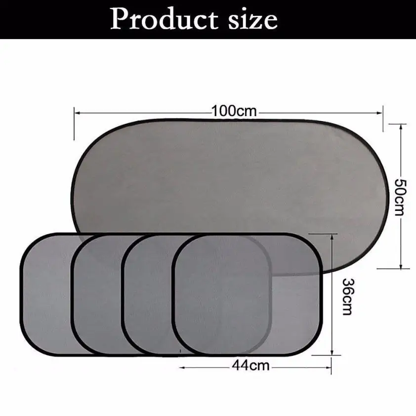 Новое поступление авто-Стайлинг 5 шт./компл. окна автомобиля на присоске солнцезащитный козырек Шторы Sunshade Чехлы a24 падение