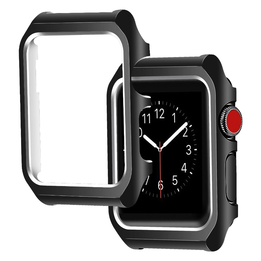 Oulucci watches band accessories case for apple watch 38mm/42mm sport wrist strap watch protective case apple watch 4 /3/2/1