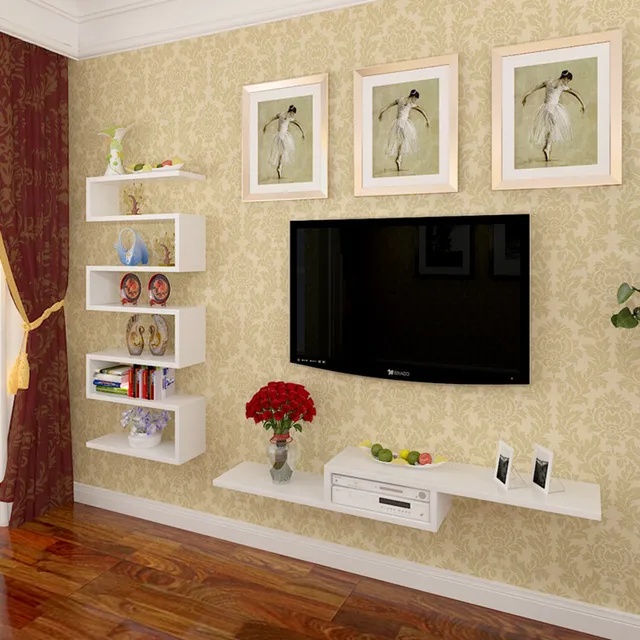 fashion clapboard wall shelf