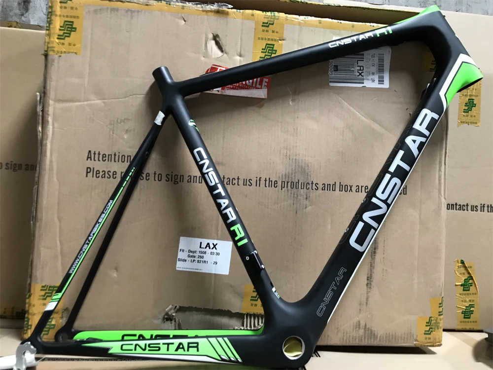 Flash Deal Free shipping 2017 DengFu Di2 carbon road bike frame UD matt 58cm FM011 7