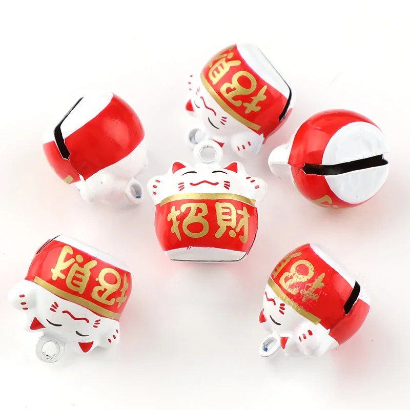 2pc Mini Cat Bells Metal Jingle Bells Loose Beads Festival Party Decoration Pet Decorations DIY School Crafts Accessories
