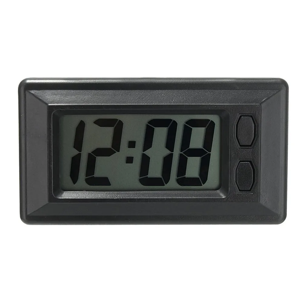 Ultra-thin LCD Digital Display Car Vehicle Dashboard Clock with Calendar Display Mini Portable Automobile Accessories Ultra-thin LCD Digital Display Car Vehicle Dashboard Clock with Calendar Display Mini Portable Automobile Accessories