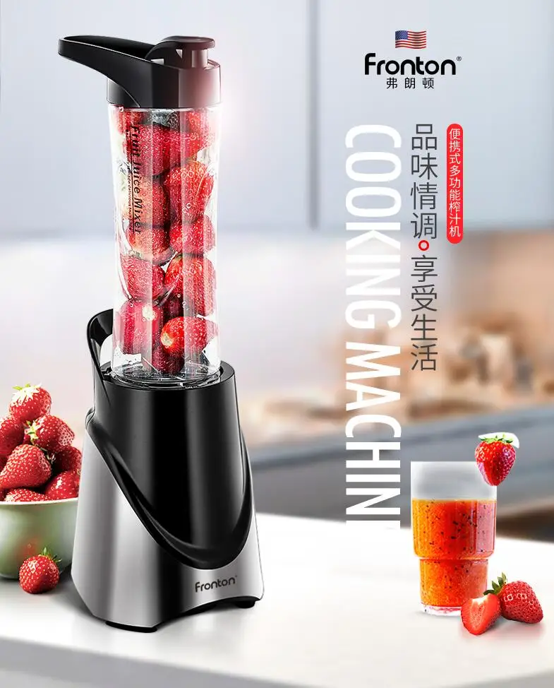 Free Shipping Automatic Fruit Orange,Citru,Soy Milk Maker Wheatgrass Juicer Machine Portable ...