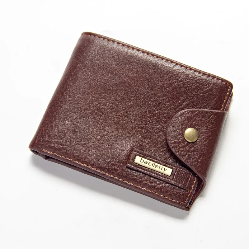 Guaranteed Genuine Leather Brand Men Wallets Design Short Small Wallets Male Mens Purses Card Holder Buckle zipper cool 198 Guaranteed Genuine Leather Brand Men Wallets Design Short Small Wallets Male Mens Purses Card Holder Buckle zipper cool 198