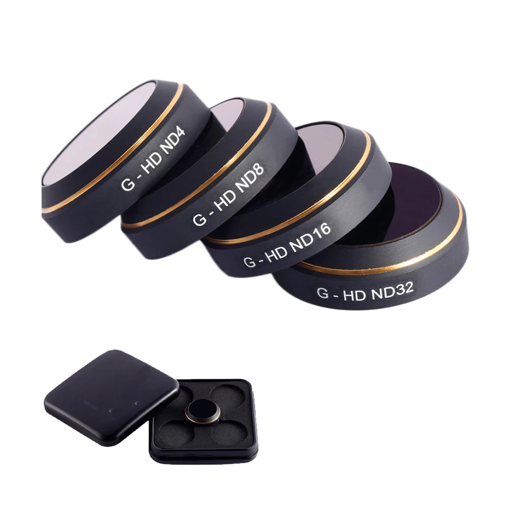 

PGYTECH For DJI MAVIC Pro filter ND4 ND8 ND16 ND32 ND64 HD Lens Filters Set Neutral Density Filter for DJI MAVIC Pro Drone
