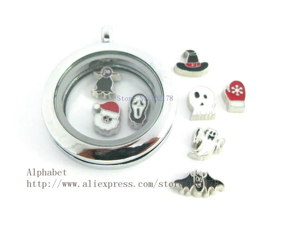 

Hot ! twist plain 30mm Round Silver color Floating Locket for floating locket memory charms living memory locket
