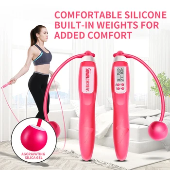 

jump skip rope smart electronic counting ropeless and wired dual-use calorie consumption adult student skipping rope Fitness Rop
