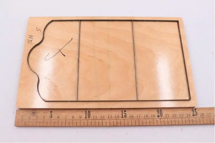 Упаковка новая деревянная форма резки для скрапбукинга Толщина/15,8 мм