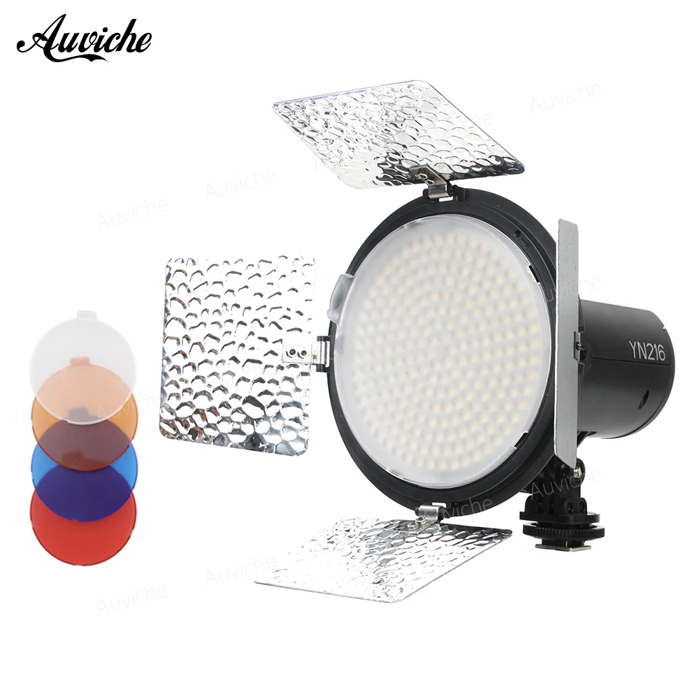 

YONGNUO YN216 3200K-5500K LED Video Light Fill light Bi-color Temperture Adjustable LED light for nikon canon Digital camera