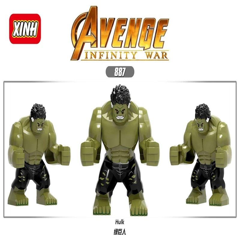 

Legoing Mavel Hulk Iron Man Toys Avengers Endgame Super Hero Figures Mavels Figures Bricks Building Blocks Children Gifts Thanos