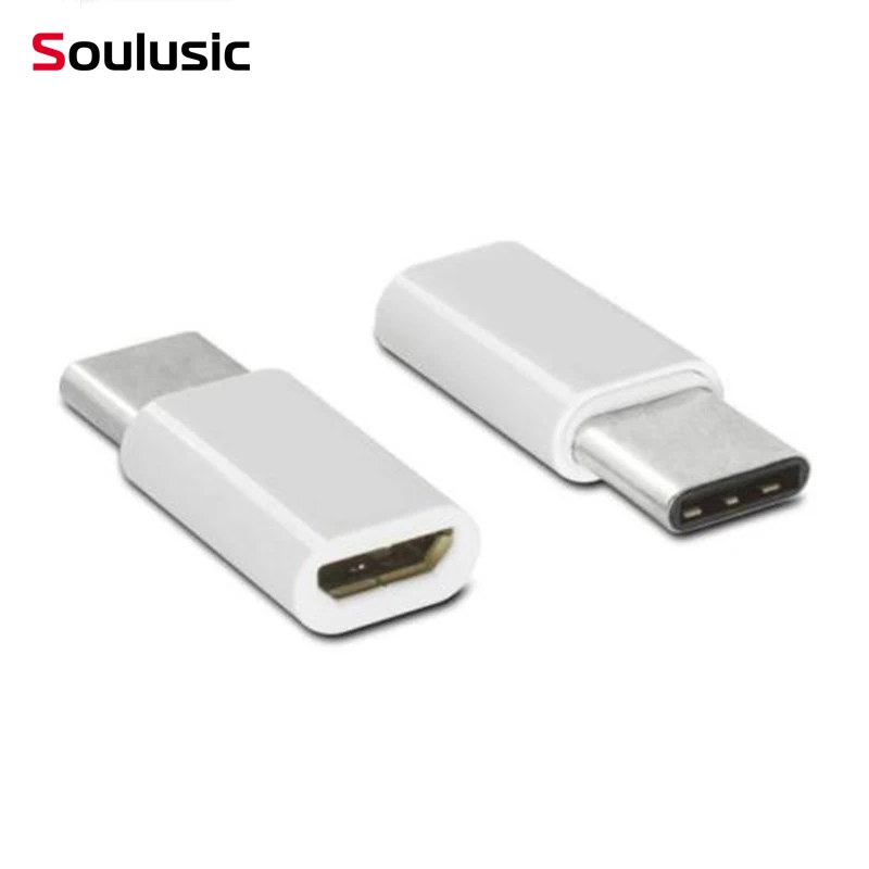 

Soulusic USB Adapter USB C Type-C to Micro USB OTG Cable Type C True Female Converter for Macbook Huawei P20 pro OTG Adapter