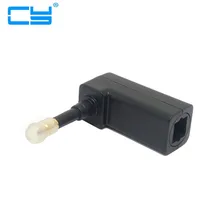 90 graus digital óptica toslink feminino para 3.5mm mini plug toslink masculino adaptador de áudio de para apple macbook pará 3.5mm