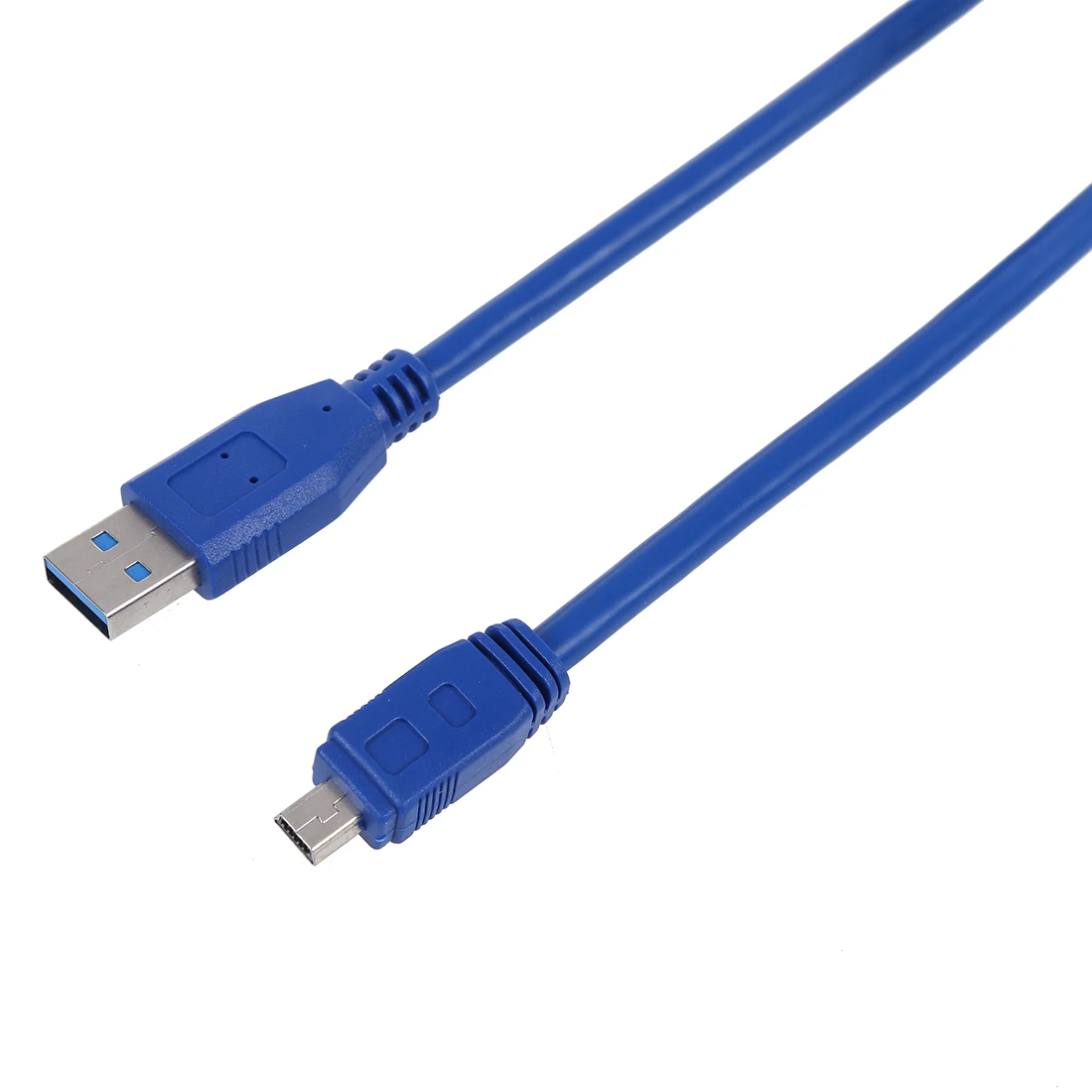 AAAE синий Суперскоростной USB 3 0 тип A штекер мини B 10 Pin Мужской адаптер кабель