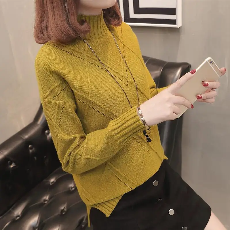 2018 New Arrivals Spring Autumn Fashion women Sweater Winter Casual Sweaters Women Jumper Pullovers Loose Femininas Blusas