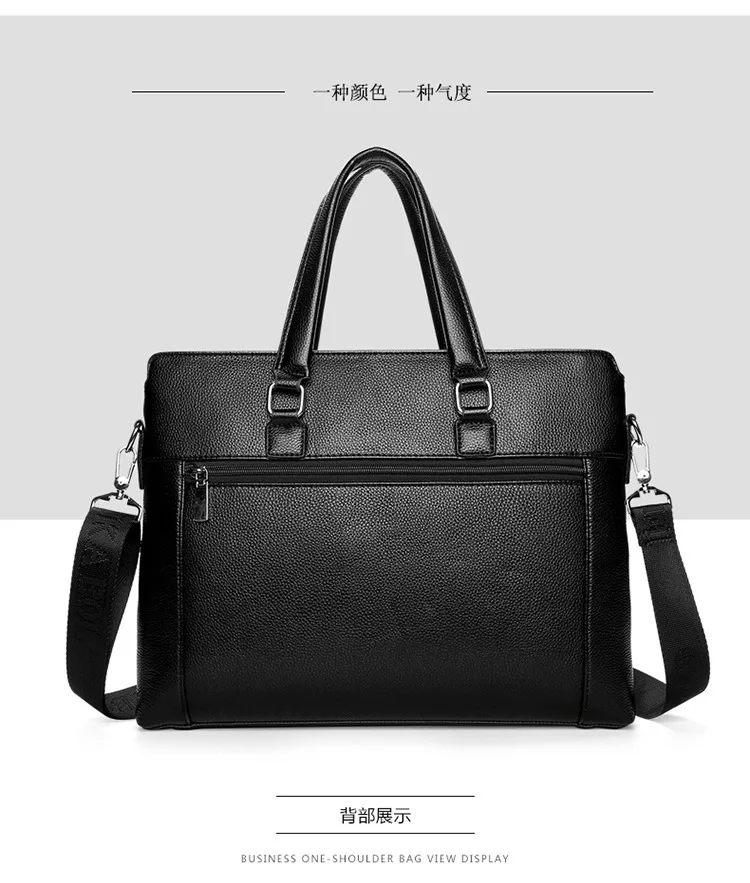 Мужская сумка через плечо, Сумка для документов, кожаная сумка-мессенджер, роскошная брендовая мужская полиуретановый рюкзак, портфель