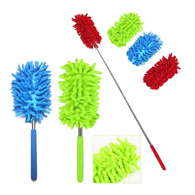 

Extensible Telescopic Microfiber Duster House Cleaning Cleaner Long Handle Retractable Duster DAG-ship