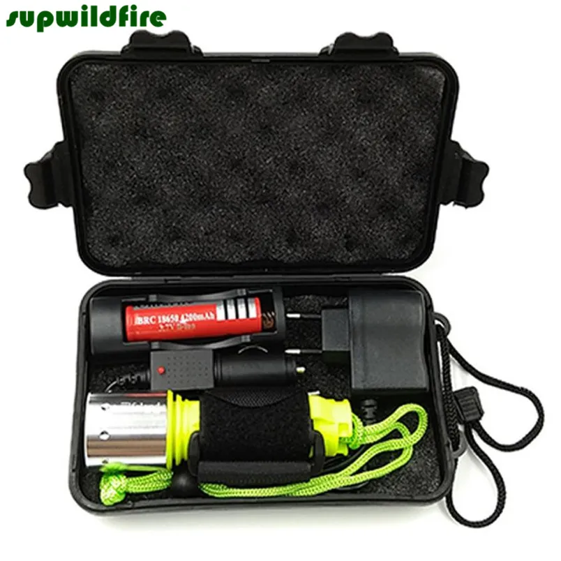 

T6 Torch waterproof diving Flashlight Underwater Handy LED Diving Flashlight Free Shipping #NO12