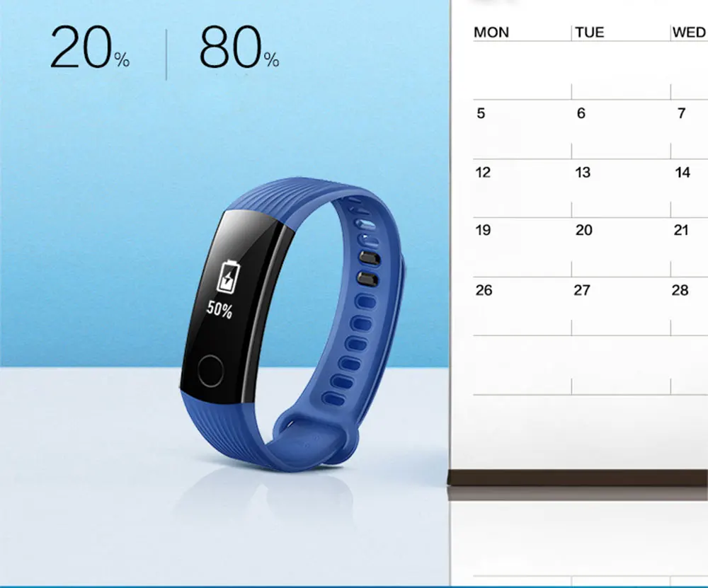 HUAWEI HONOR Band 3 Smart Wristband Heart Rate Fitness Tracker Waterproof Real-time Activity Tracker Wearable Devices  (9)