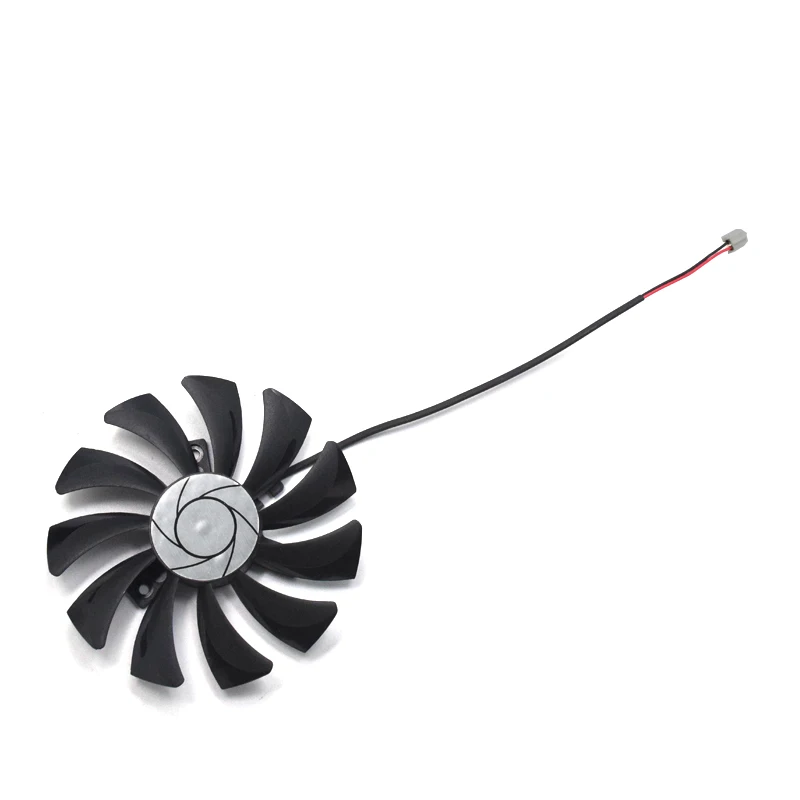 Новый охлаждающий вентилятор для видеокарты 85 мм 2Pin GTX 1050Ti постоянный ток 12 В MSI