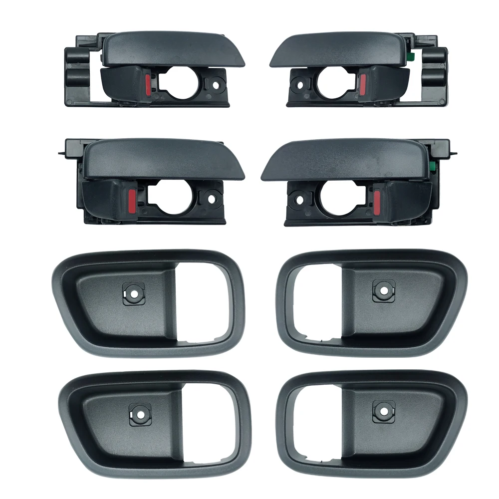 

4PCS BLACK INTERIOR DOOR HANDLE FOR HYUNDAI ACCENT 2007-2011 2007 2008 2009 2010 2011