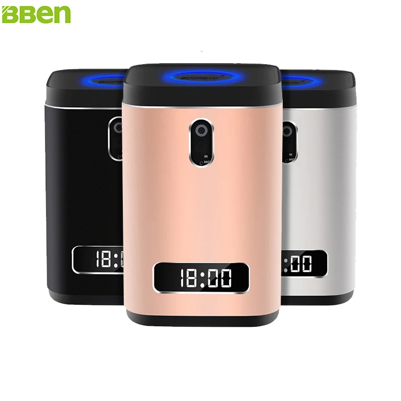 BBen Mini PC Windows 10 Ubuntu Intel Z8300 Quad Core RAM 2G/4G 2.0MP Camera 24h LED Light 3.7V/300mAh BT V4.0 + HS Mini Computer