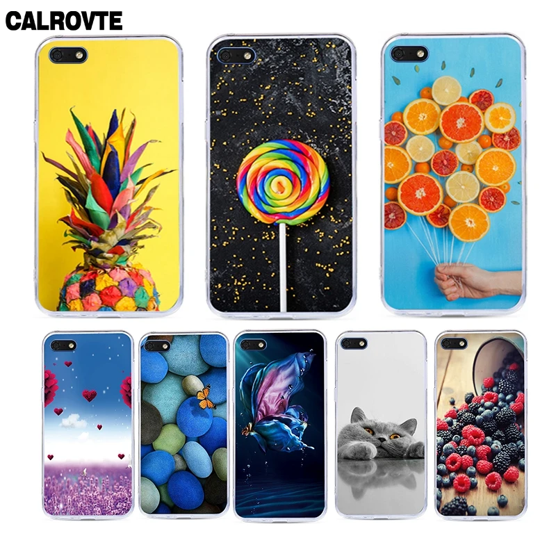 Силиконовый чехол для Huawei Y5 Y6 Y7 Prime 2018 Y9 2019 Honor 7X 7A 7C Pro 8C 8X Max V8 V9 Play View 10 V10|Бамперы| |