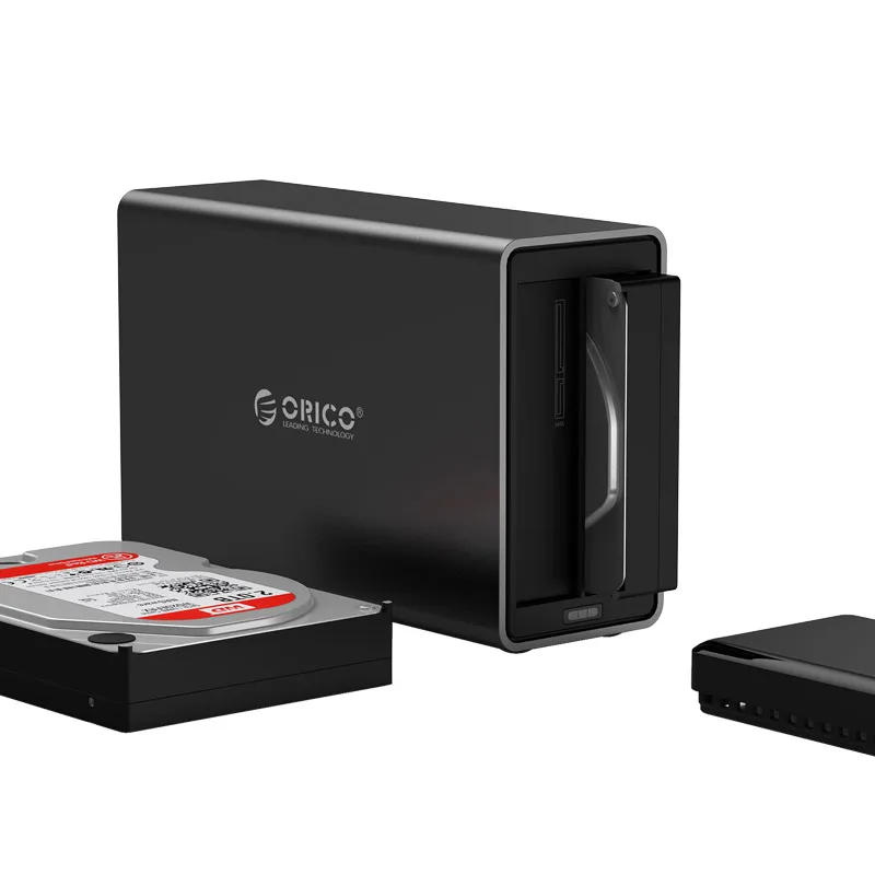  ORICO Raid 35 USB3.0 disco duro de aluminio carcasa externa USB3.0 a SATA3.0 HDD soporte 5Gbps UASP