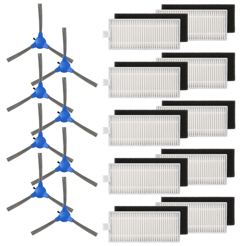 

Replacement Parts Compatible Eufy Robovac 11S Robovac 30 30C 15C 12 35C Accessory, 18 Pack (10 pcs)