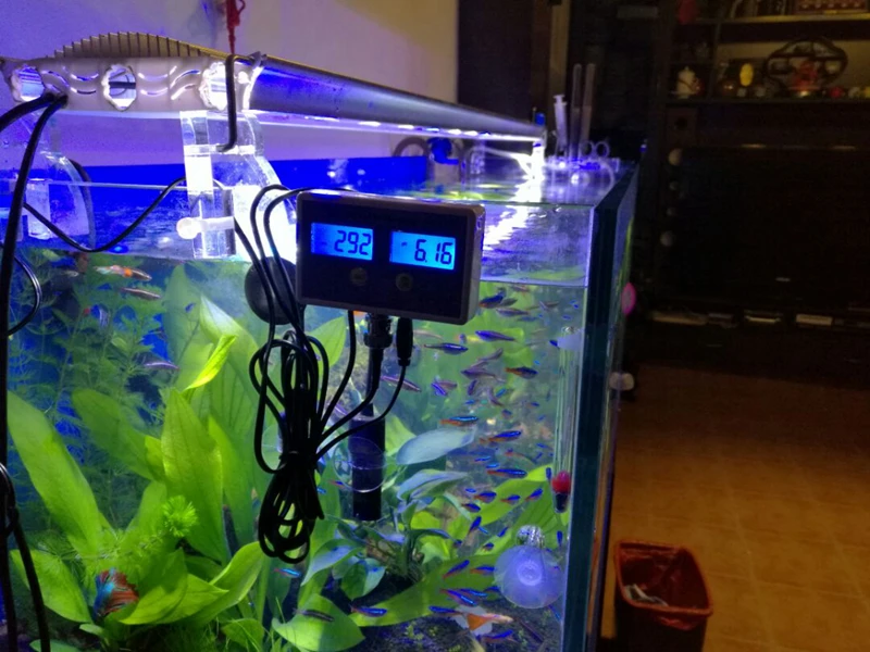 water quality instrument aquarium TDS & PH monitor with correcting for