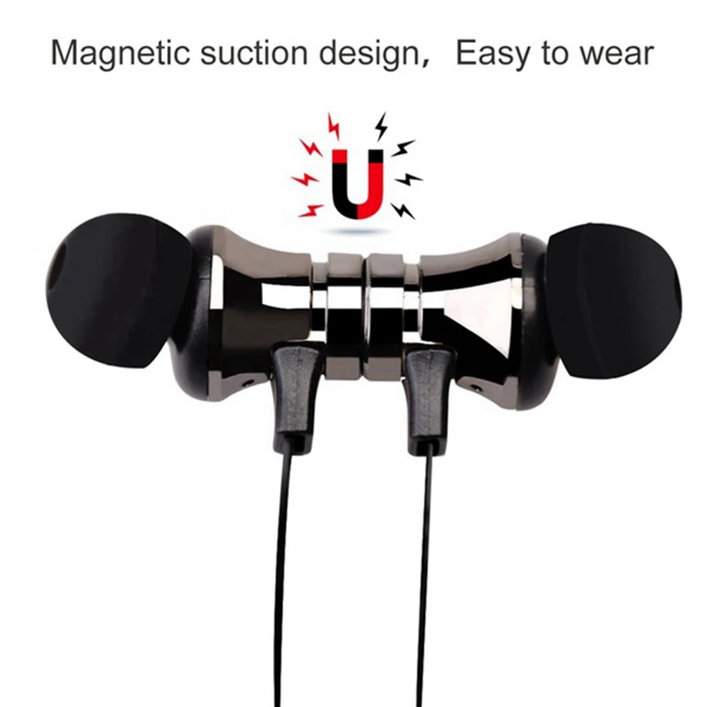 Magnetic Drahtlose bluetooth Kopfhörer XT11 musik headset Telefon Neckband sport Ohrhörer Kopfhörer