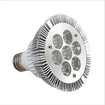 

Dimmable 21W/ 7x3W E27 Par30 LED Bulb lamp 85-265V Warm White/white LED spot light, Par 30 E27 led lighting,