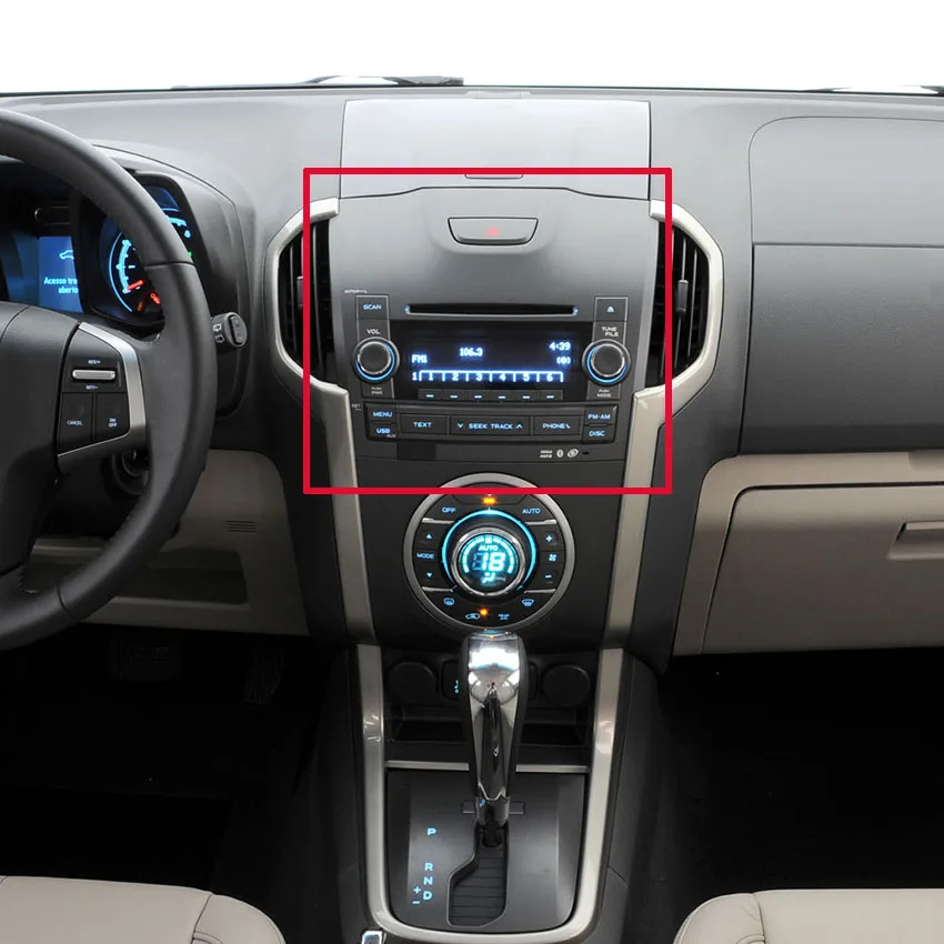 Cheap Liislee 2 din Android For Chevrolet S10 2013~2017 Car Navigation GPS Big Screen Radio Stereo Multimedia Player Bluetooth 4