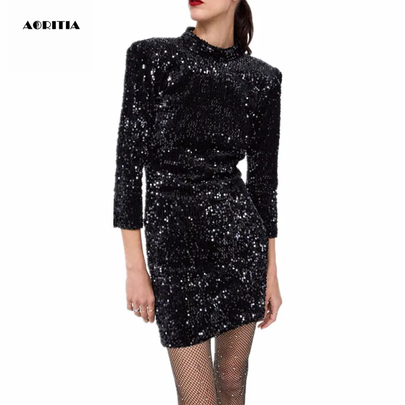 Dressy blouses for women with sparkle collar hair