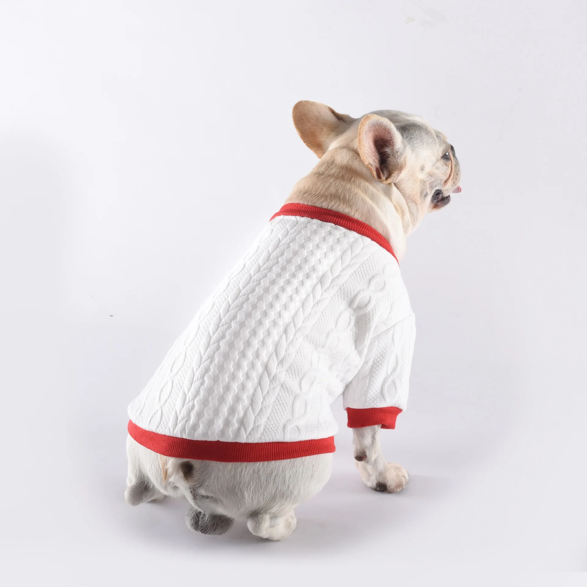 

2019 Autumn French Bulldog Warm Sweater Pet Dog Clothes for Small Dogs Pets Clothing Pug Costume Yorkshirt Cotton Tshirt S-XL